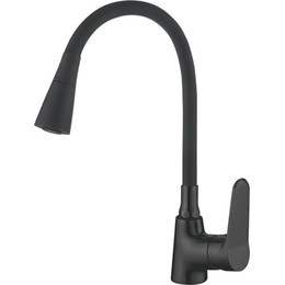 Смеситель для кухни Ledeme L4161B-2, чёрный - фото 