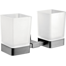 Стакан двойной Belz B90408, цвет вороненая сталь - фото 