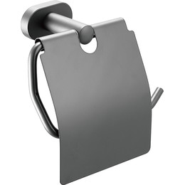 Держатель для туалетной бумаги Belz B90503, цвет вороненая сталь - фото 