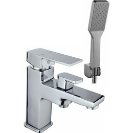 Смеситель на борт ванны Diadonna D80-114106 с лейкой - фото 