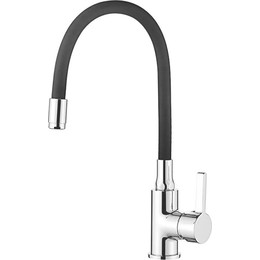 Смеситель для кухни Ledeme L4898-2, хром/чёрный - фото 