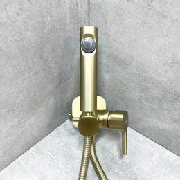 Гигиенический душ Haiba HB5518-5, золото - фото 