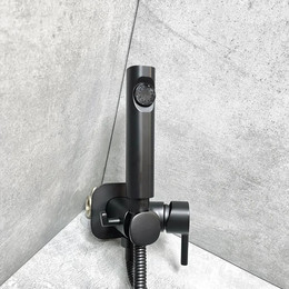 Гигиенический душ Haiba HB5518-7, чёрный - фото 