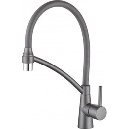 Смеситель для кухни Ledeme L4399D-12, оружейная сталь - фото 