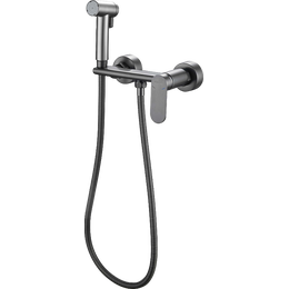 Набор для гигиенического душа Haiba HB5516-3, оружейная сталь - фото 