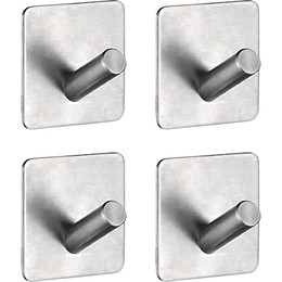 Набор крючков Ledeme L216-4, цвет сатин - фото 