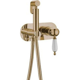 Набор для гигиенического душа Boheme Medici 424-BSW, чёрный/бронза, Цвет производителя: чёрный, бронза - фото 