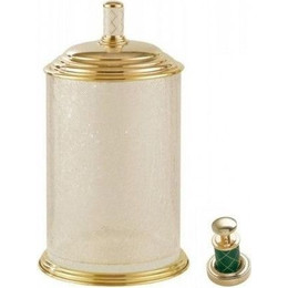 Ведро для мусора Boheme Murano Gold 10907-GR-G, золото - фото 