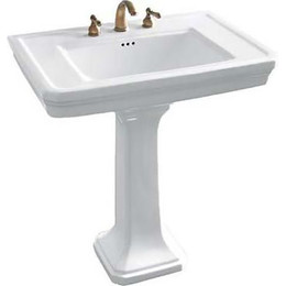 Раковина с пьедесталом Boheme Vogue 81 см 942-2-3 - фото 