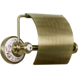 Держатель для туалетной бумаги Boheme Provanse 10801, бронза - фото 