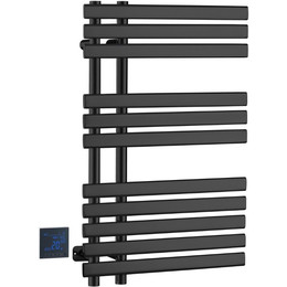 Полотенцесушитель электрический Boheme Venturo П11 80х800 мм 723-B, чёрный - фото 