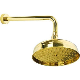 Верхний душ Boheme Imperiale 208x208 мм 411, золото - фото 