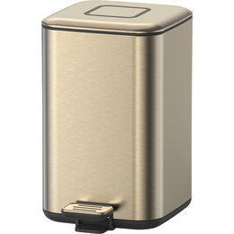 Ведро для мусора с педалью Boheme Q 10948-MG, matt gold - фото 