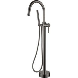 Смеситель для ванны Boheme UNO 469-GM, gun metal - фото 