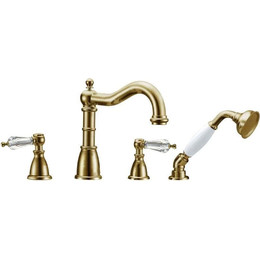 Смеситель для ванны Boheme Medici 391-SW, бронза - фото 