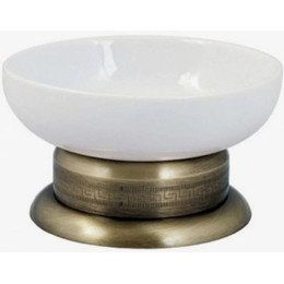 Мыльница Boheme Barocco 10653, бронза - фото 