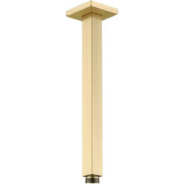 Кронштейн потолочный для верхнего душа Boheme Qubic 629-QUBIC-MG, matt gold - фото 