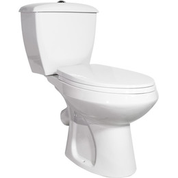 Унитаз-компакт Оскольская керамика Элисса Стандарт с полипропиленовой крышкой 43301130302 - фото 