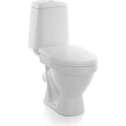 Унитаз напольный Sanita Лада комфорт WC.CC/Lada/2-DM/WHT.G/S1 с крышкой микролифт - фото 