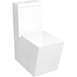 Унитаз-моноблок Grossman Cristal GR-4493 с крышкой микролифт - фото 