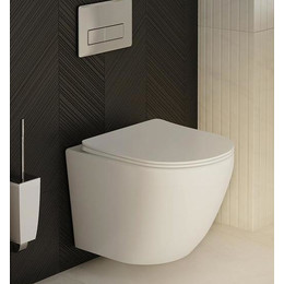 Унитаз подвесной безободковый Iddis Blanco BLARNSEi25, Цвет производителя: белый - фото 