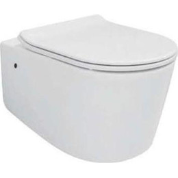 Унитаз подвесной Creo Ceramique RENNES с крышкой - фото 