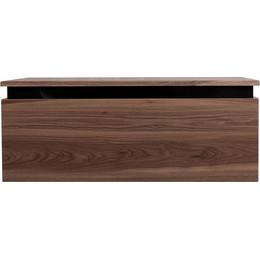 Тумба дополнительная Cezares SLIDER-800-1C-PI-NA-P 80 см, орех дымчатый - фото 