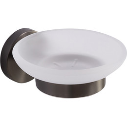 Мыльница Cezares Relax RELAX-SODS-GM, цвет оружейная сталь - фото 