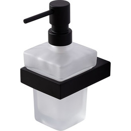 Дозатор для жидкого мыла Cezares Slider SLIDER-SOIS-V-NOP, цвет чёрный матовый - фото 