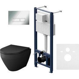 Инсталляция с подвесным унитазом Am.Pm Spirit V2.0 FlashClean IS47051.701700MB - фото 