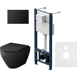 Инсталляция с подвесным унитазом Am.Pm Spirit V2.0 FlashClean IS49038.701700MB - фото 