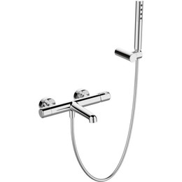 Смеситель для ванны BelBagno UNO-VASM/DFS-CRM - фото 