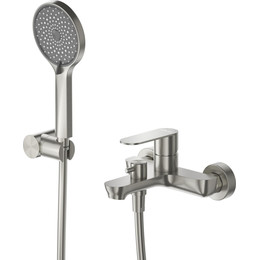 Смеситель для ванны Cezares STYLUS-VD-IN, сатин, Цвет производителя: сатин - фото 