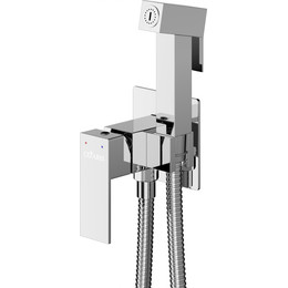 Набор для гигиенического душа Cezares SLIDER-DIF-01 (со скрытой частью), Цвет производителя: хром - фото 