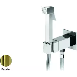 Набор для гигиенического душа Cezares PORTA-DIF-SR (со скрытой частью и прогрессивным картриджем) sunrise - фото 