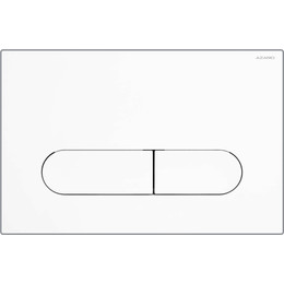 Кнопка смыва Azario AZ-004.01, белый глянцевый - фото 