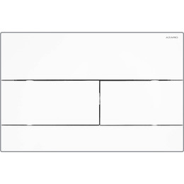 Кнопка смыва Azario AZ-013.0, белый глянцевый - фото 