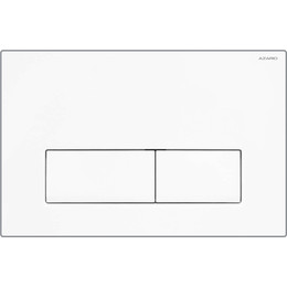 Кнопка смыва Azario AZ-015.01, белый глянцевый - фото 