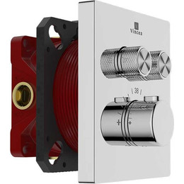 Смеситель для душа с термостатом Vincea VSCV-321T-MCH (со скрытой частью) - фото 