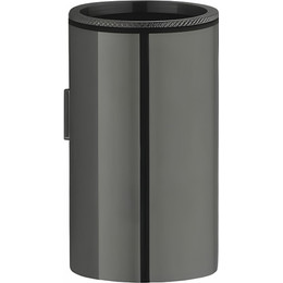 Стакан для зубных щеток Boheme Uno 10974-SGM, shine gun metal, Цвет производителя: shine gun metal - фото 