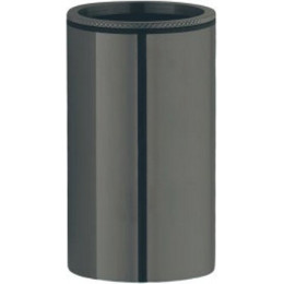 Стакан для зубных щеток Boheme Uno 10982-SGM, shine gun metal, Цвет производителя: shine gun metal - фото 