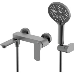 Смеситель для ванны Raglo R03.30.09, графит - фото 