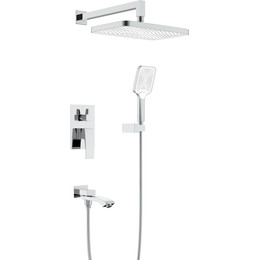 Душевая система встраиваемая Raglo R01.27 (со скрытой частью) хром - фото 