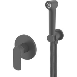 Набор для гигиенического душа Raglo R03.53.06 (со скрытой частью) чёрный - фото 