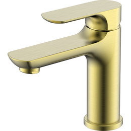 Смеситель для раковины Raglo R03.10.03, золотой сатин - фото 