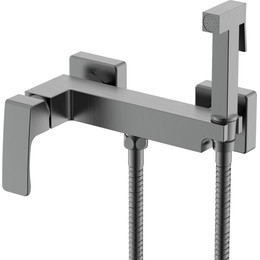 Набор для гигиенического душа Raglo R01.51.09, графит - фото 