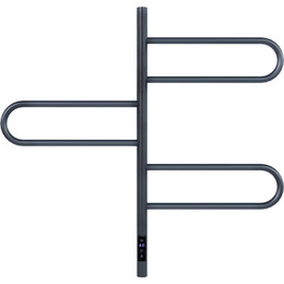 Полотенцесушитель электрический Vincea П6 400x800 мм, графит (возможность скрытого подключения) VTD-1R2CGE - фото 