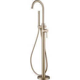 Смеситель для ванны Abber Wasser Kreis AF8115G, золото матовый, Цвет производителя: золото матовое - фото 