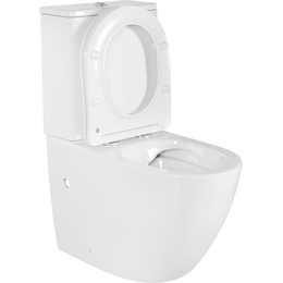 Унитаз-компакт Aquatek Европа AQ2903-00 с тонкой крышкой микролифт - фото 