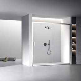 Душевая дверь Veconi Vianno 200 см VN60-200-01-C5, хром/прозрачное - фото 